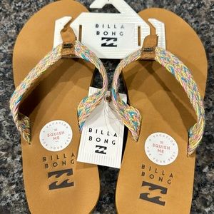 NWT Billabong Baja Flip Flops 7